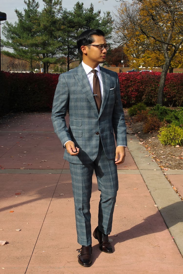 Windowcheck Tweed Suit