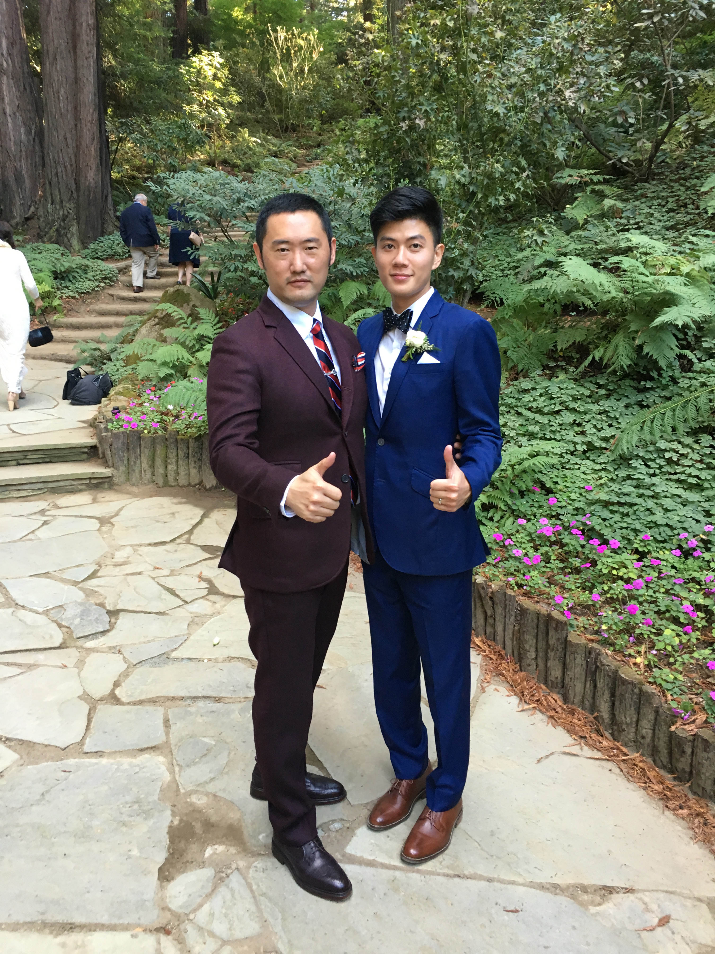 Ed Chiu wedding suit