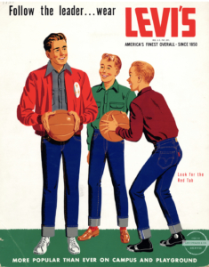 Vintage Levi's advert - Thick As Thieves