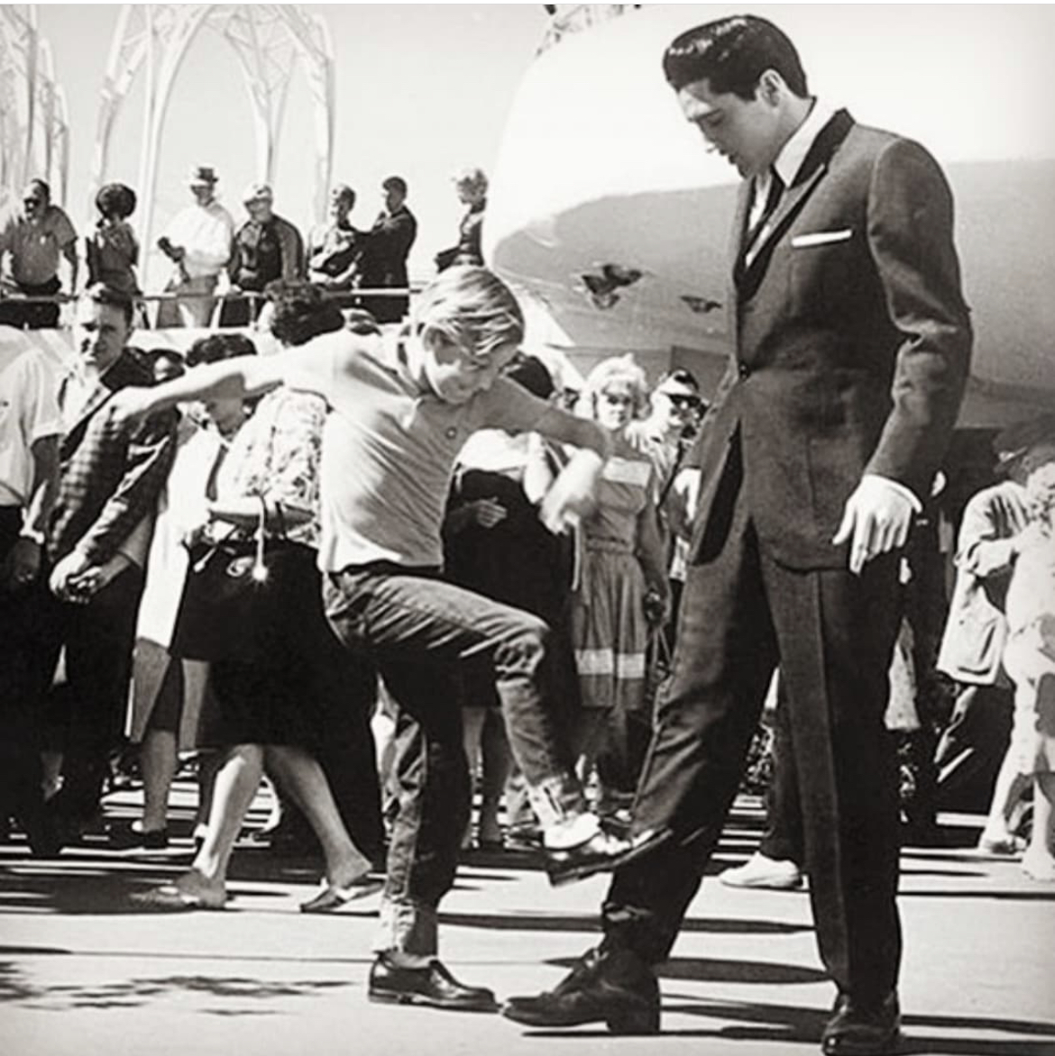 Don’t step on my (not blue suede) shoes!